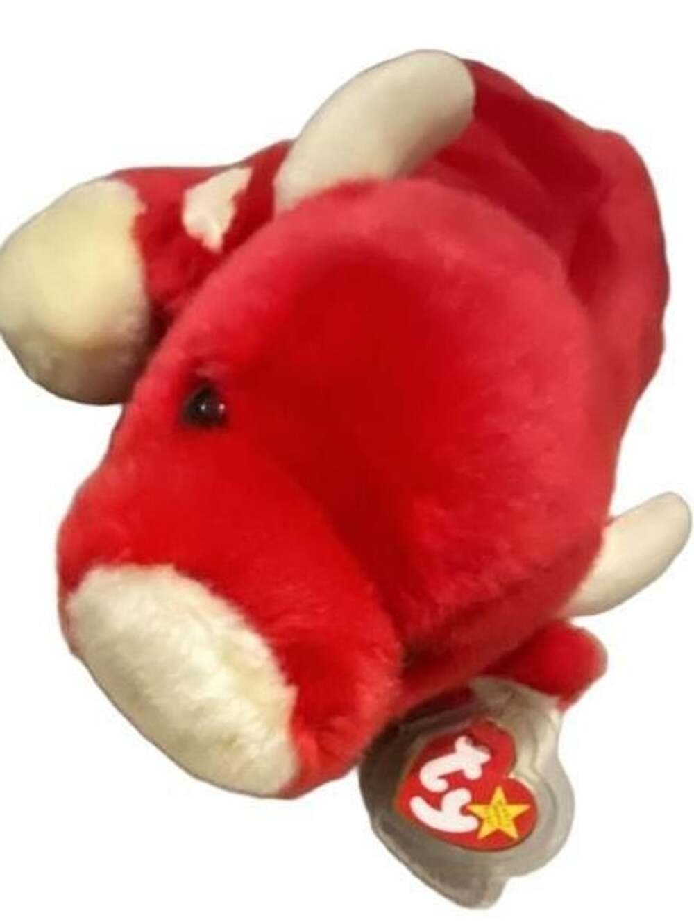 Retired “Snort the Red Bull” Ty Beanie Buddy 12” - Picture 7 of 7